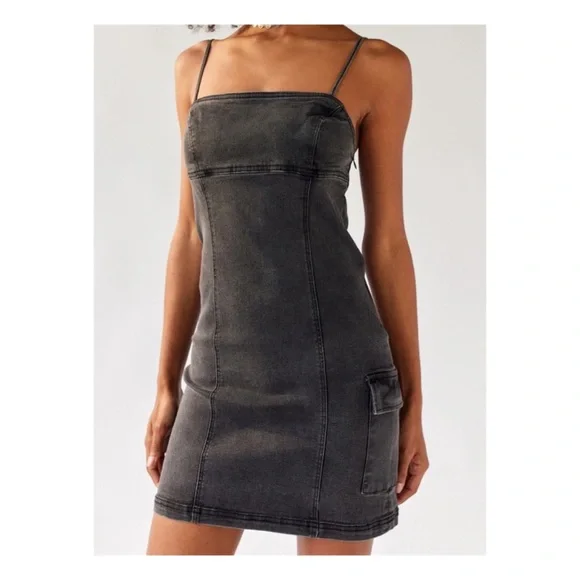 black strapless dress midi Baltic Born Womens Delray Strapless Dress | Black